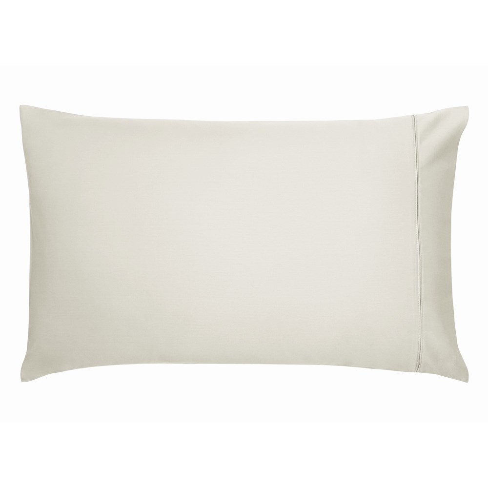 Plain Housewife Pillowcase By Bedeck of Belfast in Cashmere Cream